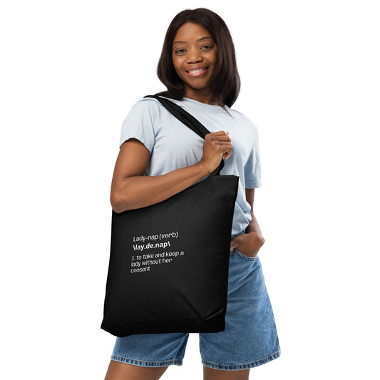 Cotton tote bag - Lady-Naping