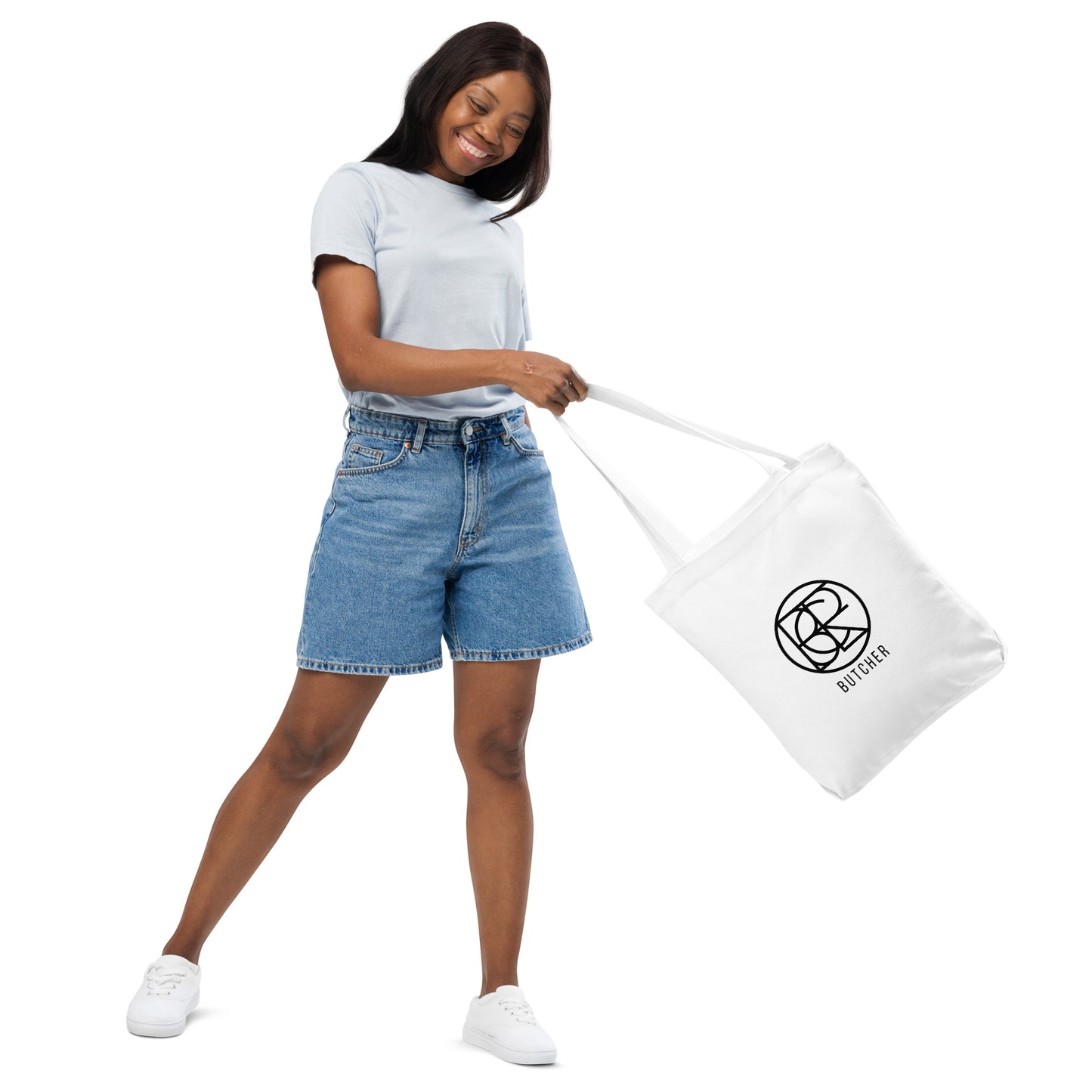 Cotton tote bag - BUTCHER LOGO