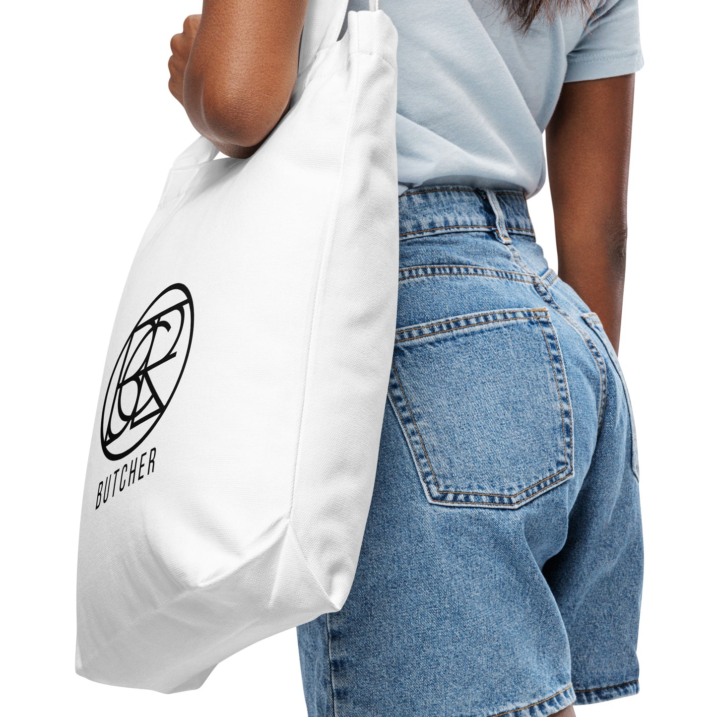 Cotton tote bag - BUTCHER LOGO