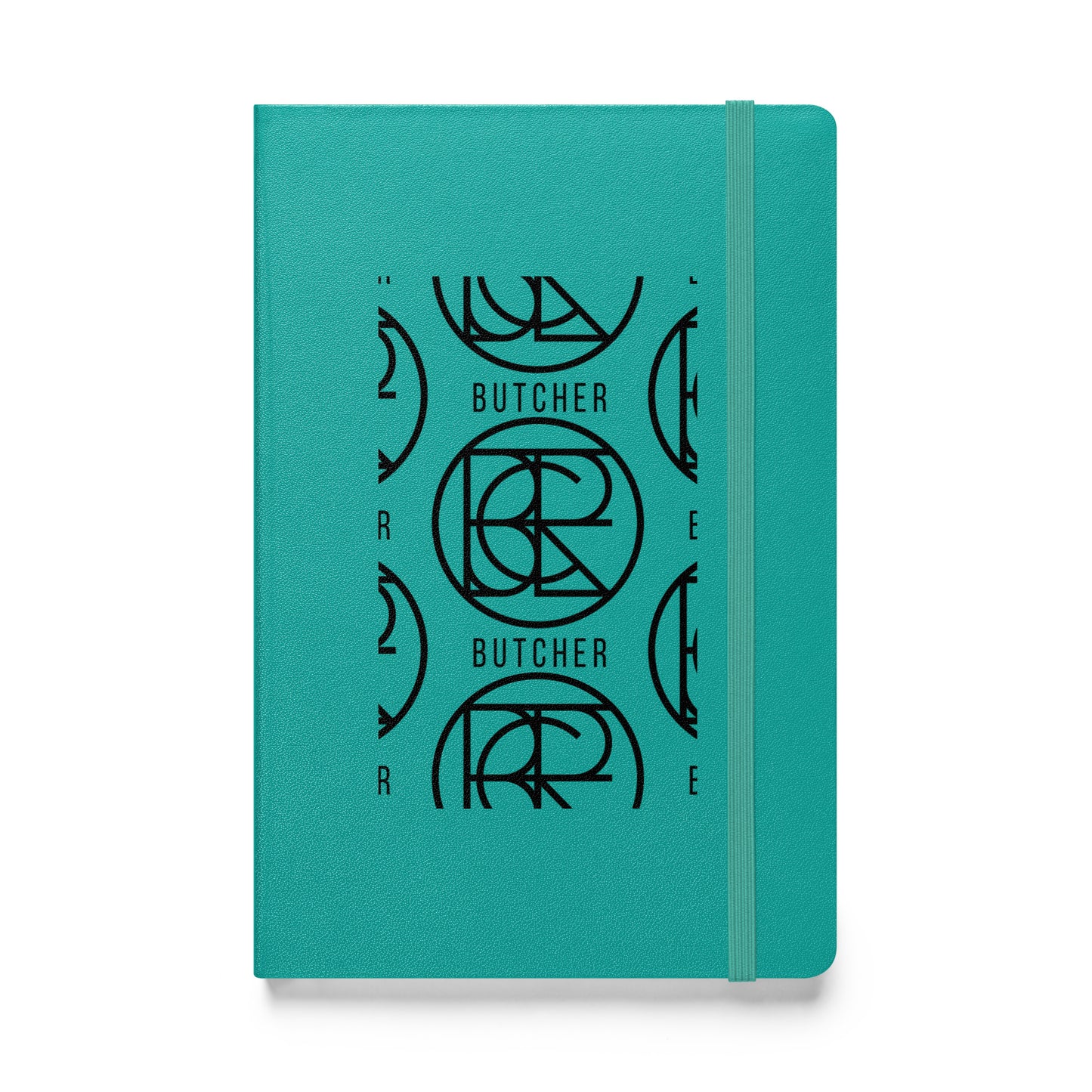Hardcover bound notebook - Butcher Logo NotePad