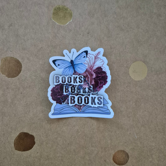 Stickers by Nicci  - Books, Books, Books.