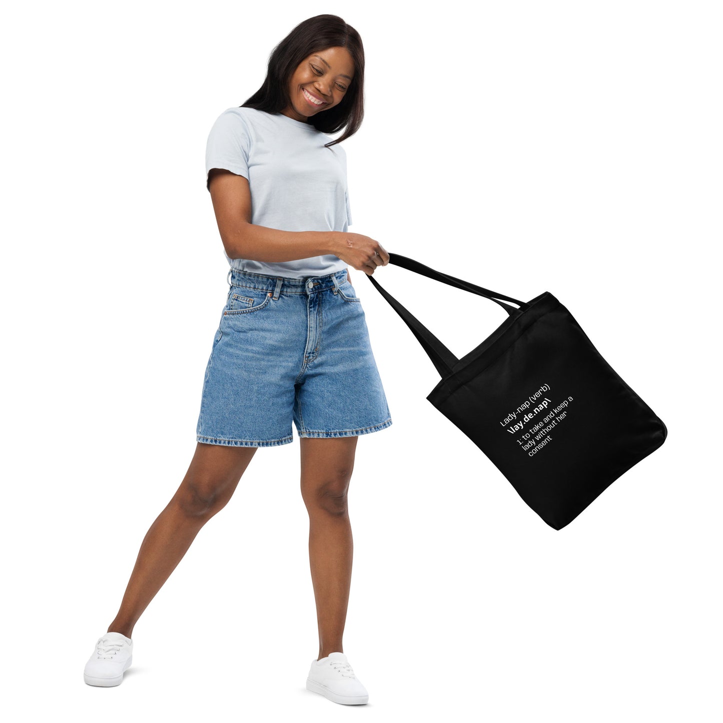Cotton tote bag - Lady-Naping