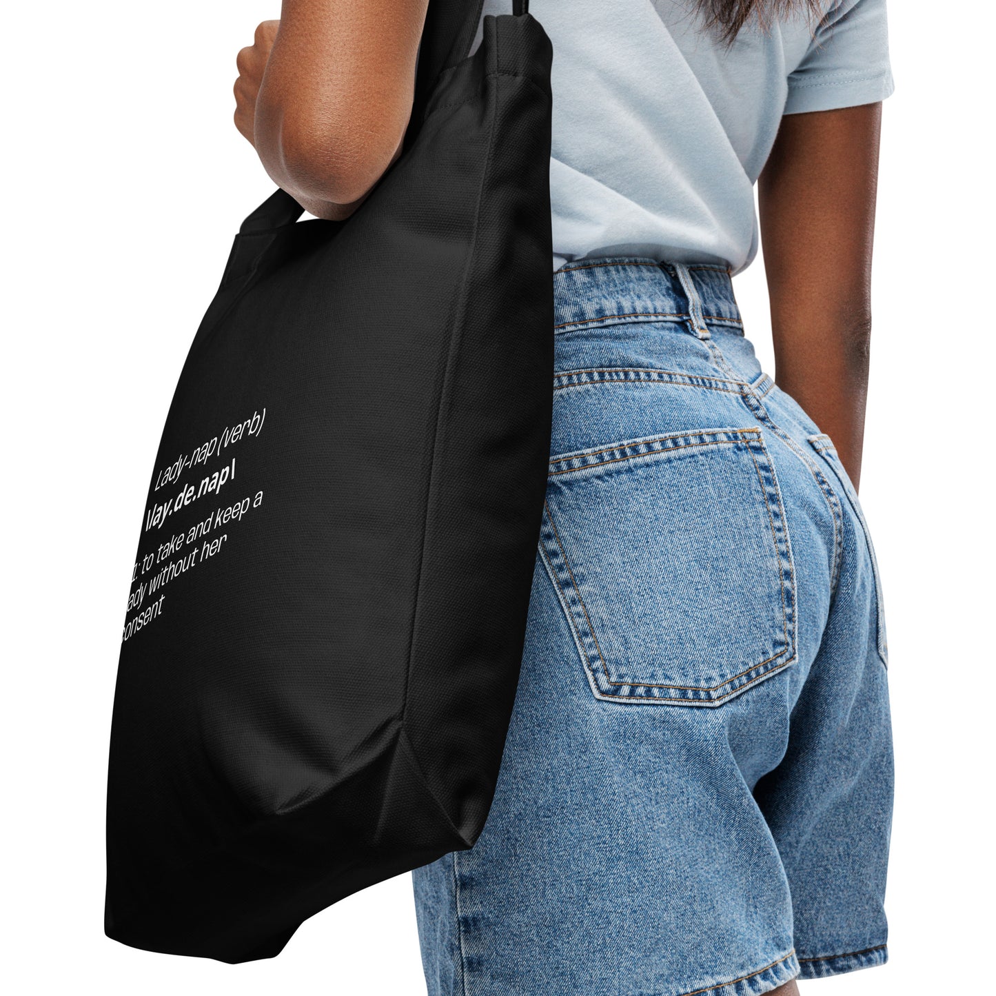 Cotton tote bag - Lady-Naping