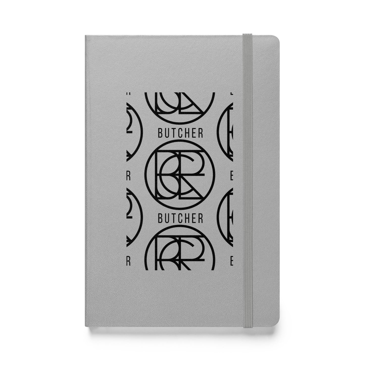 Hardcover bound notebook - Butcher Logo NotePad