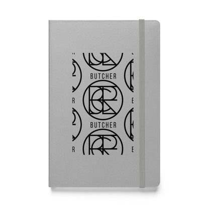 Hardcover bound notebook - Butcher Logo NotePad