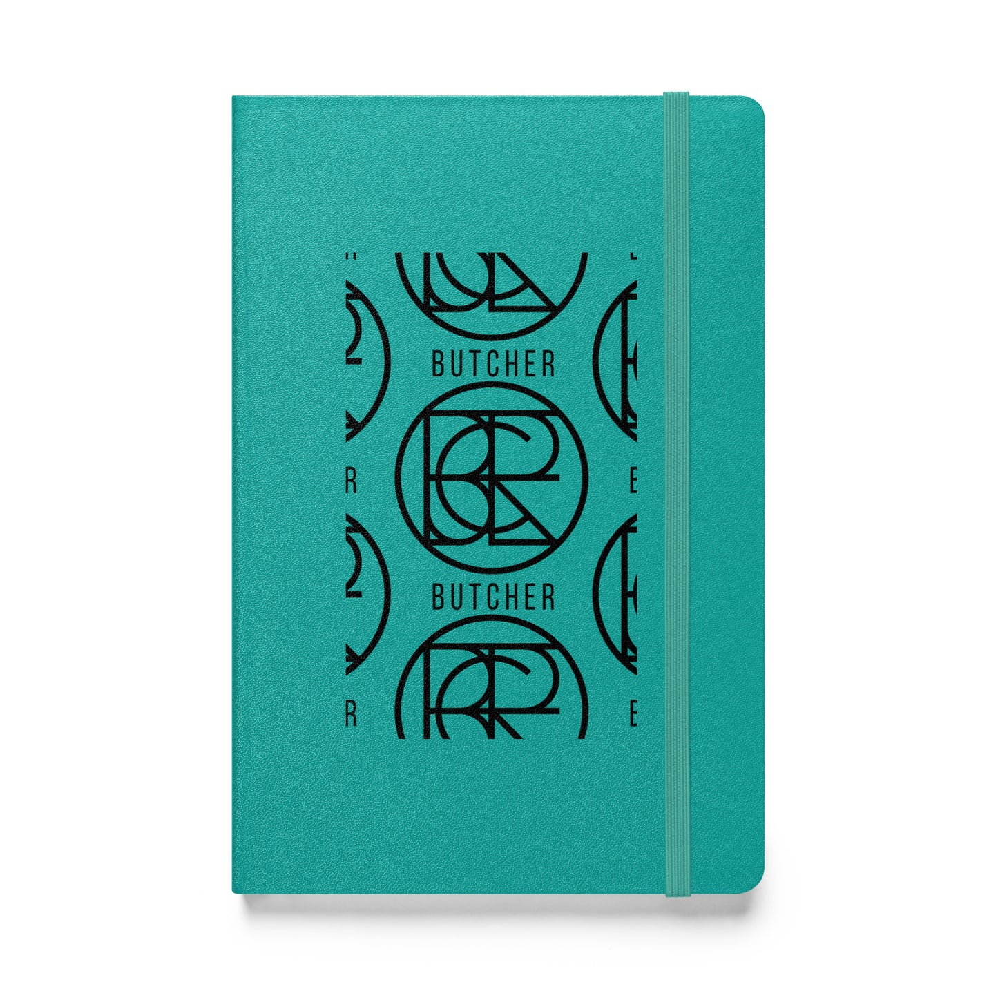 Hardcover bound notebook - Butcher Logo NotePad