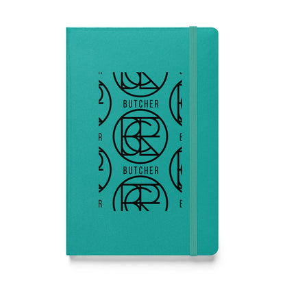 Hardcover bound notebook - Butcher Logo NotePad