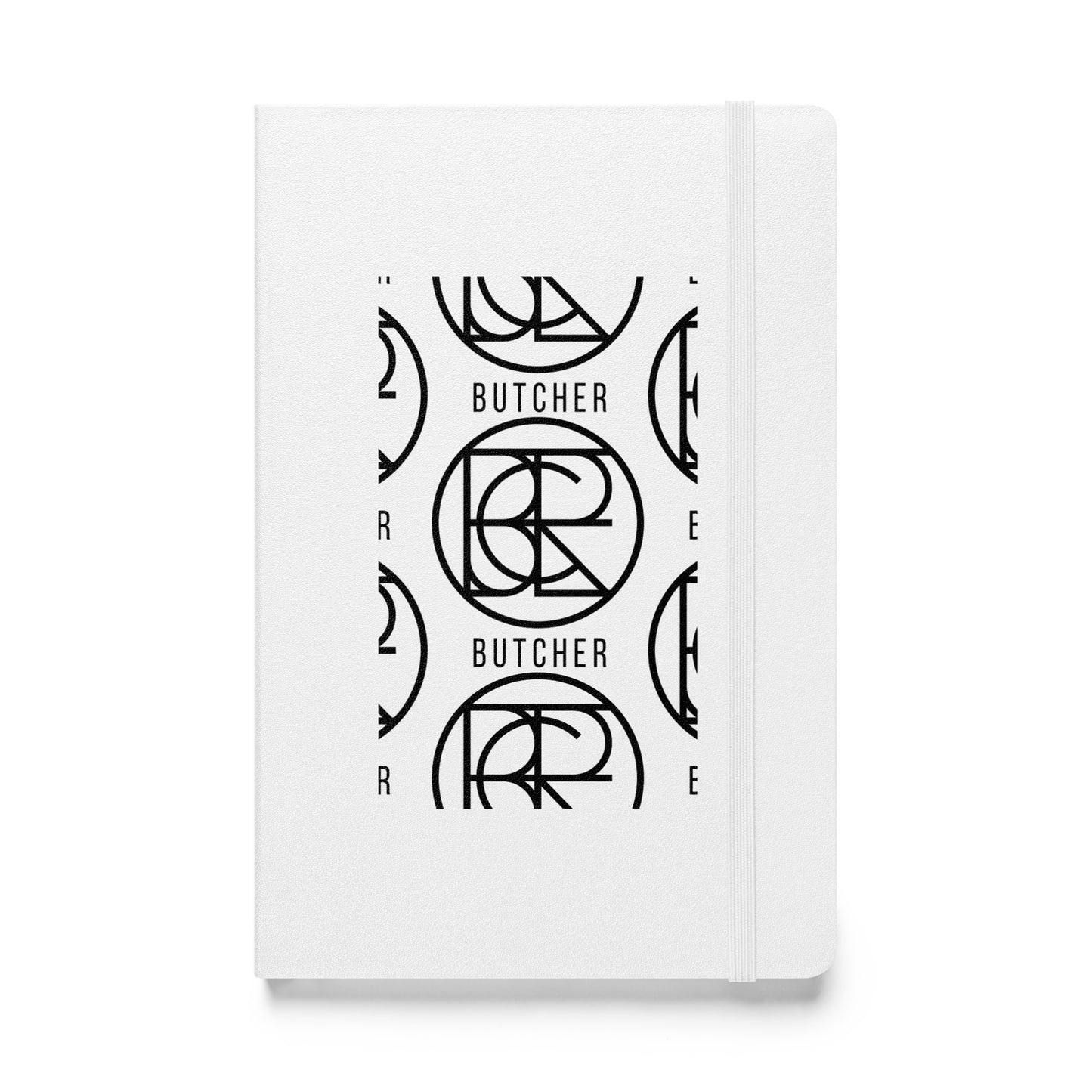 Hardcover bound notebook - Butcher Logo NotePad