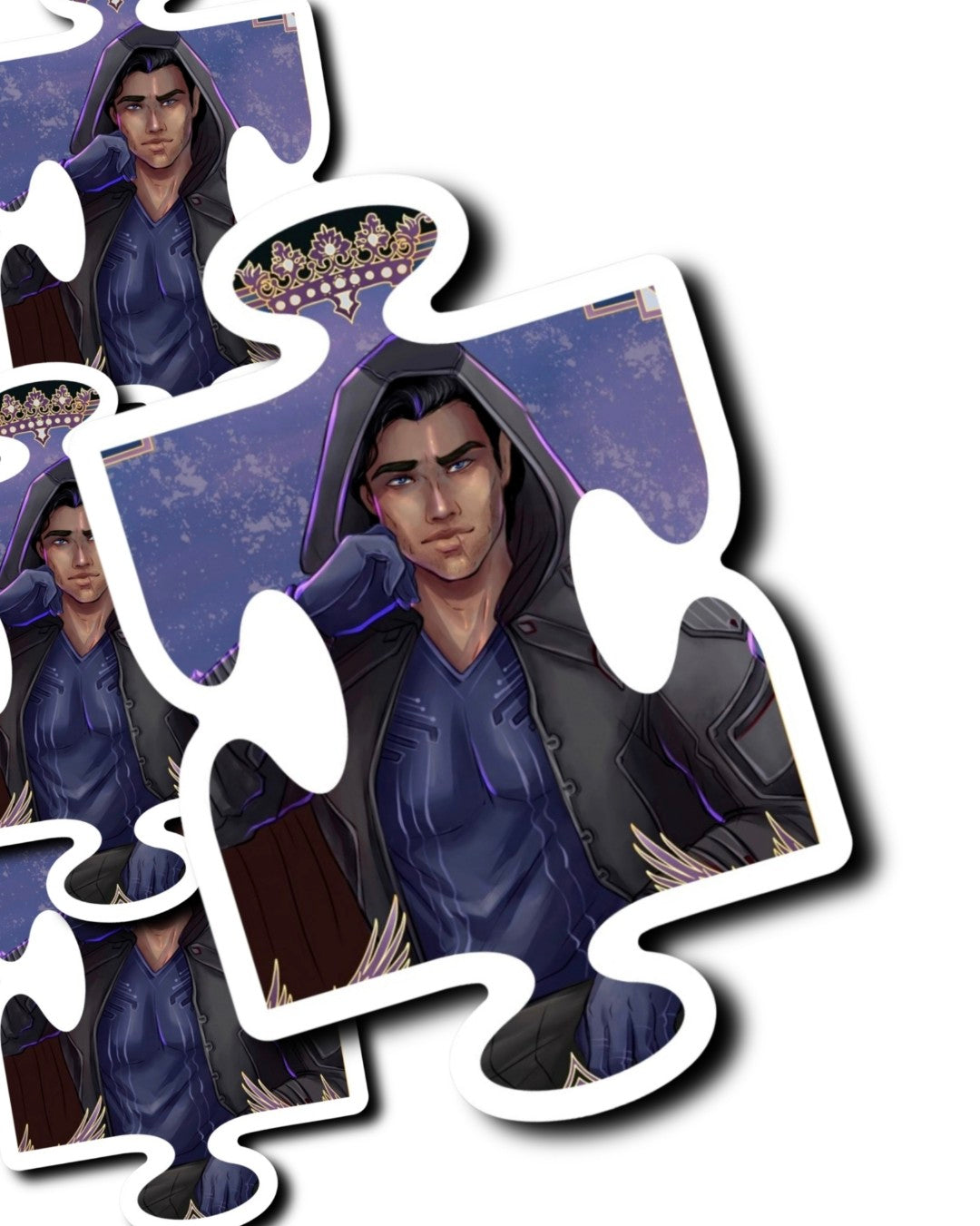 Born For Silk- magnet puzzle pieces